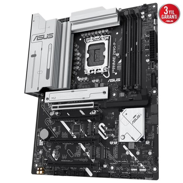 Asus Prıme Z890-P Z890 Ddr5 M2 Dp/Hdmı Type-C Pcıe 5.0 Anakart - 2