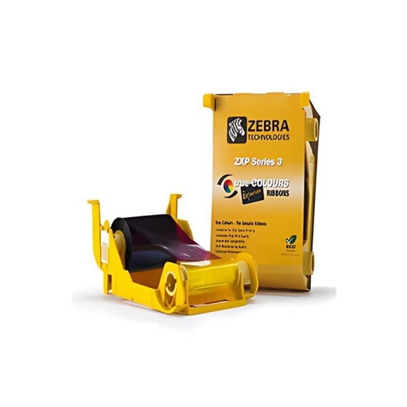 Zebra ZXP3 Renkli 200 Baskı Ribon(800033-840 ) - Resim 2