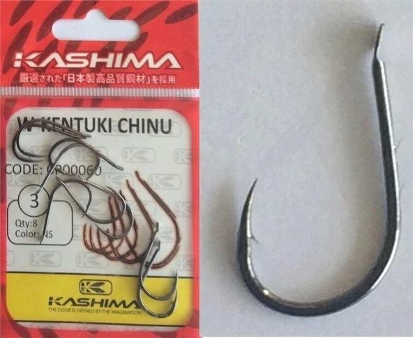 Kashima OP00060 W-Kentsukı Chinu  Black Olta Iğnesi