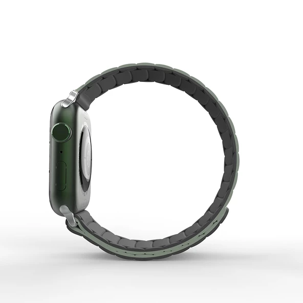 Apple Watch 44mm Uyumlu KRD-122 Silikon Kordon Strap Kayış - 5