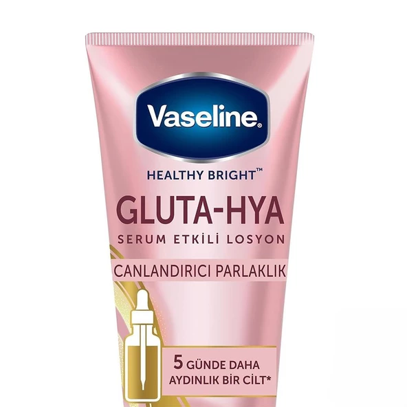 Vaseline Gluta-Hya Serum Etkili Canlandırıcı Parlaklık Vücut Losyonu 200ML