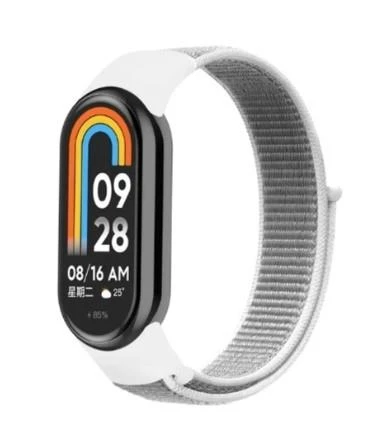 Xiaomi Mi Band 8 Akıllı Bileklik Uyumlu Kumaş Cırtlı Kordon - 2