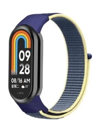 Xiaomi Mi Band 8 Akıllı Bileklik Uyumlu Kumaş Cırtlı Kordon - 4