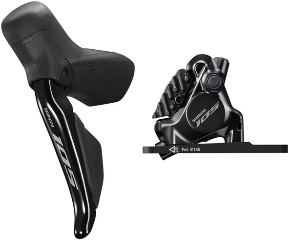 Shimano 105 Di2 R7150 52-36T 2x12 Hidrolik Disk Fren Bisiklet Grup Set - 5