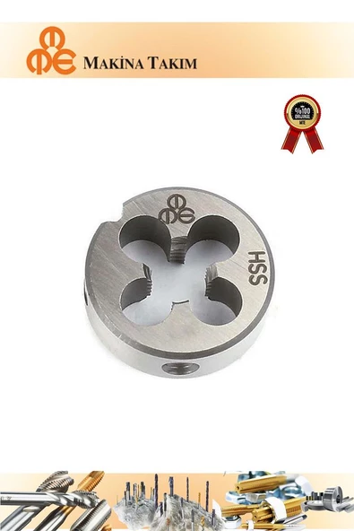 MTE M12x1,75 Pafta Normal Vidalı HSS