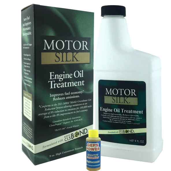 Motor Silk Bor Katkı 250 ml + Cam Sabunu 80 ml - Motor Koruyucu, Onarıcı Metal Katkısı