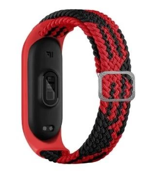 Xiaomi Mi Band 6 Mi Band 5 Uyumlu Tokalı Örgü Kordon - 2