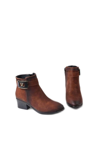 Papuçcity Blnr 03034 Kadın 4,5 Cm Topuklu Bot - 7