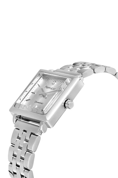 Ferrucci Diamond Kadın Kol Saati Özel Seri Çelik Kordon Kararma Renk Atma Yapmaz BİLEKTE.F.12 - 2