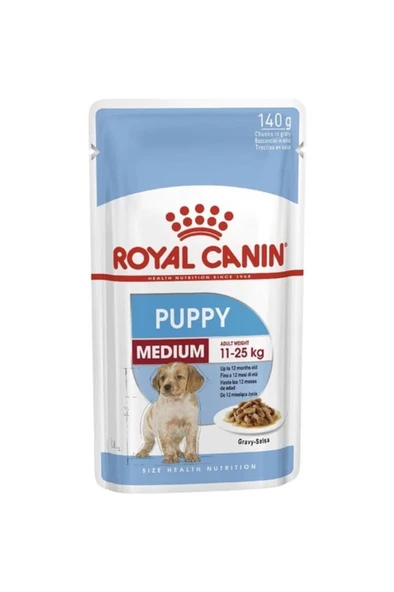 Royal Canin Medium Puppy Yavru Köpek Yaş Maması 140gr ürün görseli