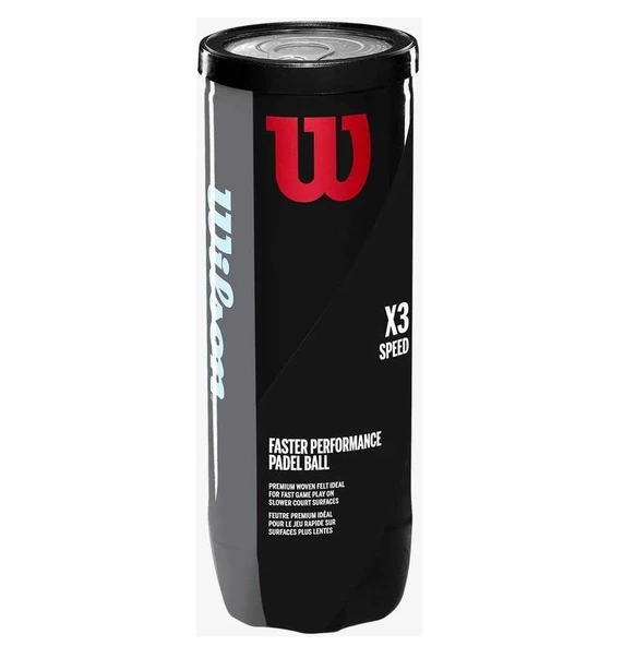 Wilson Speed 3'lü Padel Topu WR8901101001 - 4