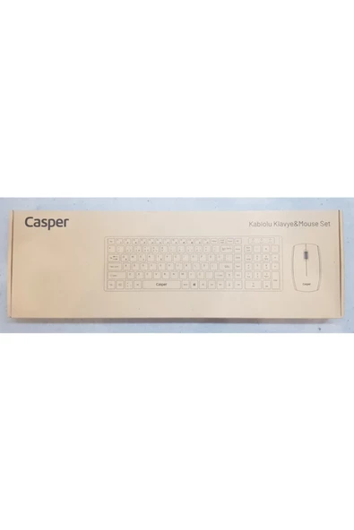 Casper Nirvana KB7900 Kablolu USB Q Klavye Mouse Set