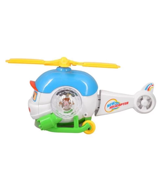 Sesli Işıklı Cartoon Helicopter - 2