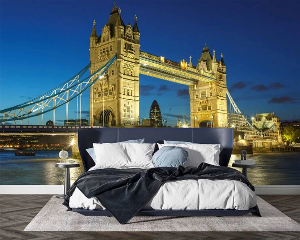 İngiltere Tower Köprüsü Duvar Kağıdı - Resim 2