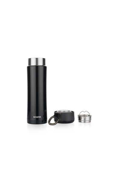 Schafer Iron Man Termos 420 Ml-Siyah - 3