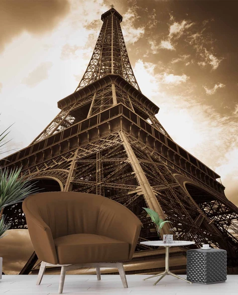 Fransa Paris Eyfel Kulesi Duvar Kağıdı - Resim 6