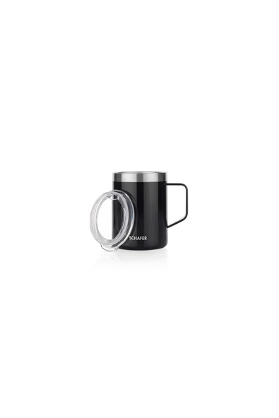Schafer Iron Man Kupa Termos 350 Ml-Siyah - 2