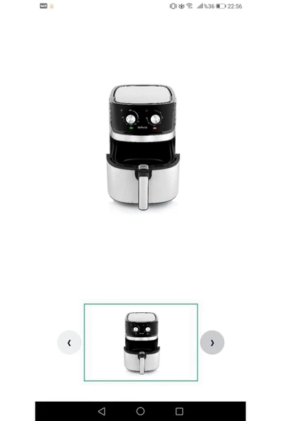 ONVO OVFRY08-MNL Yağsız Fritöz Airfryer - 2