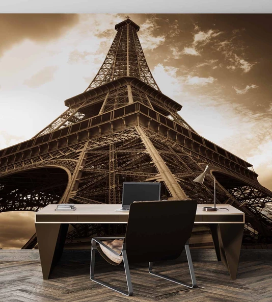 Fransa Paris Eyfel Kulesi Duvar Kağıdı - Resim 4