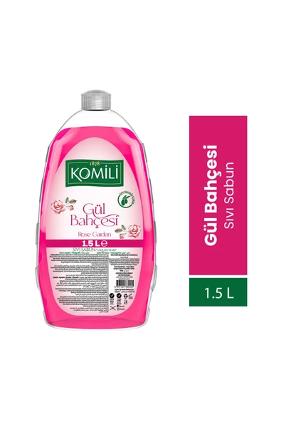 Sıvı Sabun Gül Bahçesi - 1.5 Litre