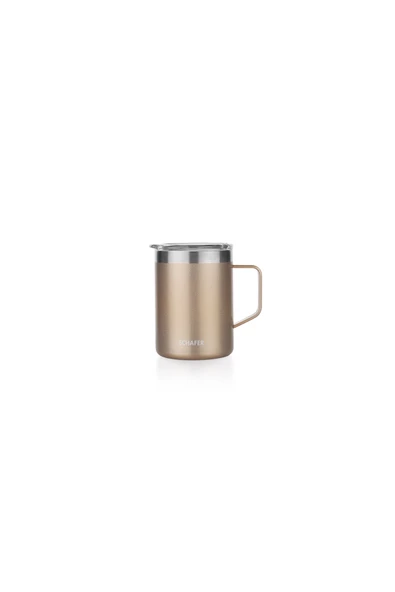 Schafer Iron Man Kupa Termos 350 Ml-Rosegold - 3