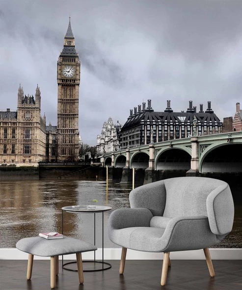 İngiltere Westminster Köprüsü Duvar Kağıdı - Resim 5