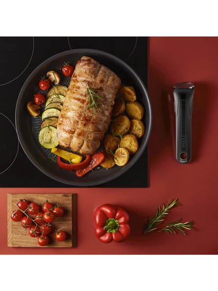 Tefal Ingenio Exception Titanyum 6X 12 Parça Büyük Tava Tencere Seti - 4