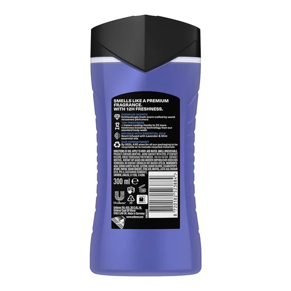 Axe Premium Collection Blue Lavender 3in1 Duş Jeli 300ML - 3