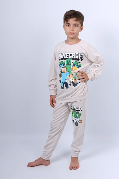 ERKEK ÇOCUK EŞOFMAN TAKIMI KARAKTER BASKILI C60 - 5