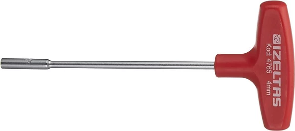 İzeltaş T Tipi Lokma Uçlu Tornavida 4mm (4765190040)