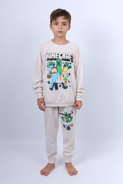 ERKEK ÇOCUK EŞOFMAN TAKIMI KARAKTER BASKILI C60 - 4