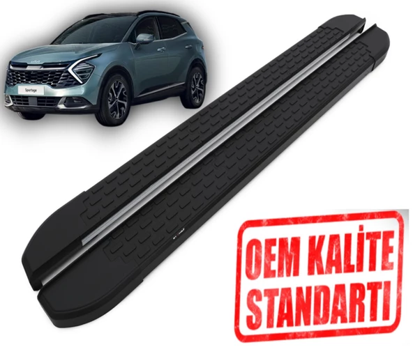 SPORTAGE 2021 2022 2023 2024 2025 ARACA ÖZEL NEVADA SİYAH YAN BASAMAK ürün görseli 1