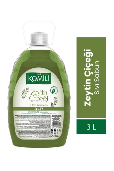 Sıvı Sabun Zeytin Çiçeği - 3 Litre