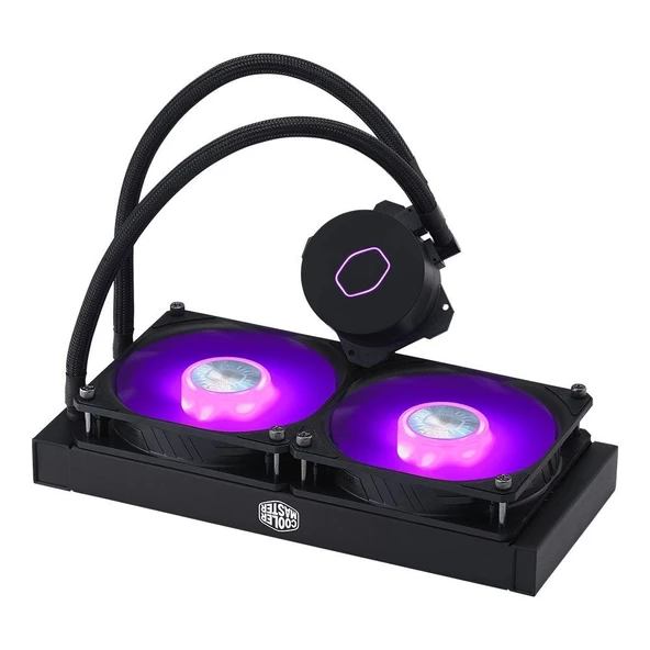 Cooler Master Masterliquid Ml240l V2 Rgb 240Mm Intel(1700P)-Amd Uyumlu Sıvı Soğutucu - Resim 3
