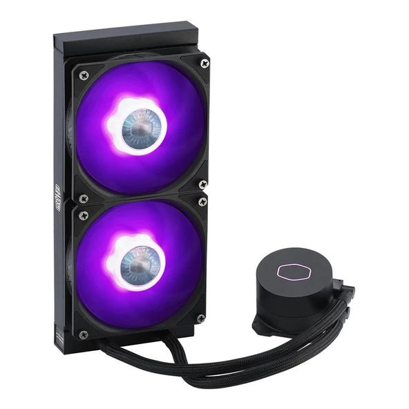 Cooler Master Masterliquid Ml240l V2 Rgb 240Mm Intel(1700P)-Amd Uyumlu Sıvı Soğutucu - Resim 5