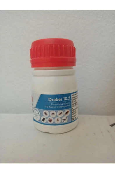 Draker 10.2 Cs Haşere Böcek Öldürücü 50 ml 3 Adet