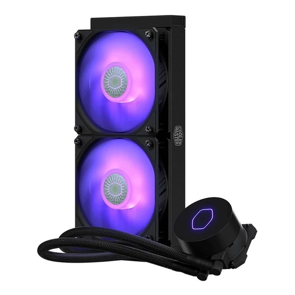 Cooler Master Masterliquid Ml240l V2 Rgb 240Mm Intel(1700P)-Amd Uyumlu Sıvı Soğutucu - Resim 2