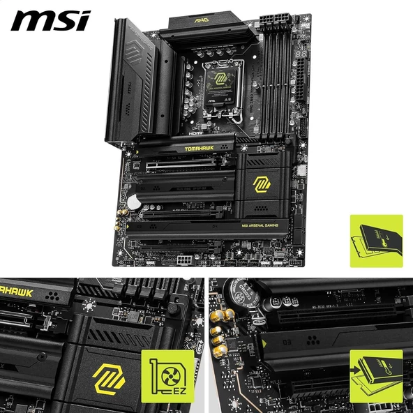 MSI MAG Z890 TOMAHAWK WIFI DDR5 9200(OC) mATX - 2