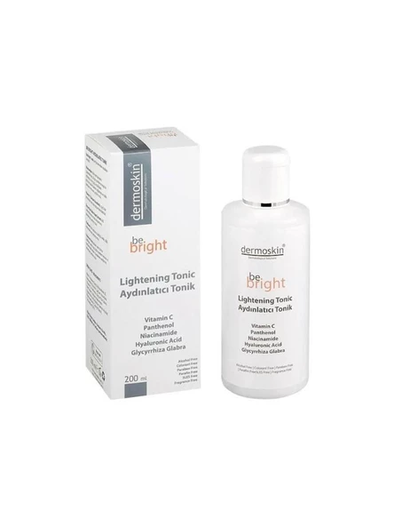 Dermoskin Be Bright Lightening Aydınlatıcı Tonik 200 Ml 3'Lü PAKET (SKT:12/2025)