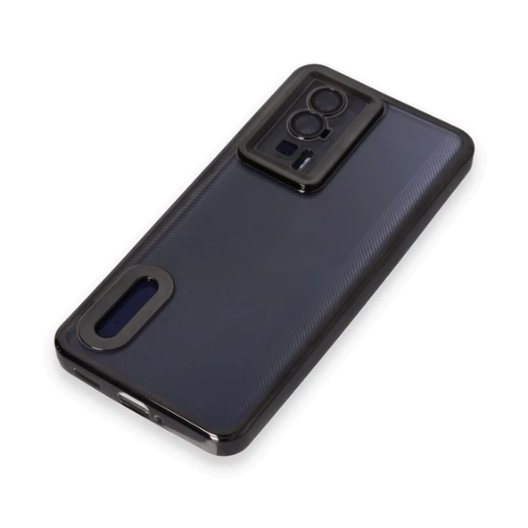 Xiaomi Poco F5 Pro Kılıf Slot Hole Lazer Silikon Kapak - 4