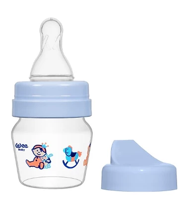 Wee Baby Mini PP 30 ml Alıştırma Bardağı Seti Mavi