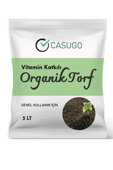 CASUGO TORF Vitaminli Torf Çiçek Toprağı Saksı Kumu Saksı Toprağı 5 Lt CSGTORFÇİCEKKUMU 5LT - 2