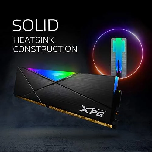 ADATA XPG SPECTRIX D55 DDR4 RGB Bellek Modülü, Oyun DRAM 3600 MHz 32 GB (2 x 16 GB), Çift Paket, Yüksek Performanslı Masaüstü Bellek, Siyah - 6