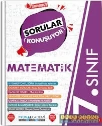 PRUVA AKADEMİ YAYINCILIK 7.SINIF MATEMATİK SORULAR KONUŞUYOR