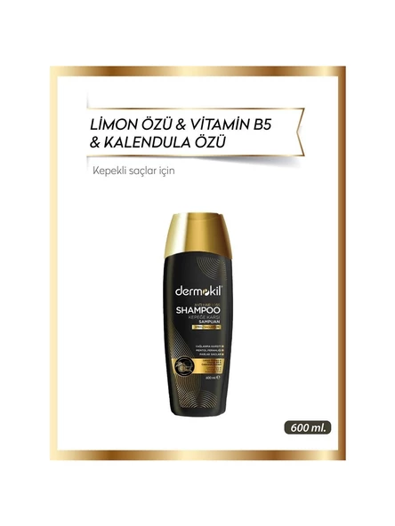 Dermokil Kepeğe Karşı Şampuan 600 ml - 2
