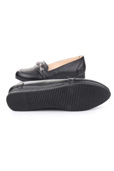 Sdf 607-24 Deri Fashion Kadın Babet - 3