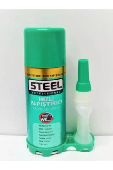 Steel 200 Ml Hızlı Yapıştırıcı Mdf