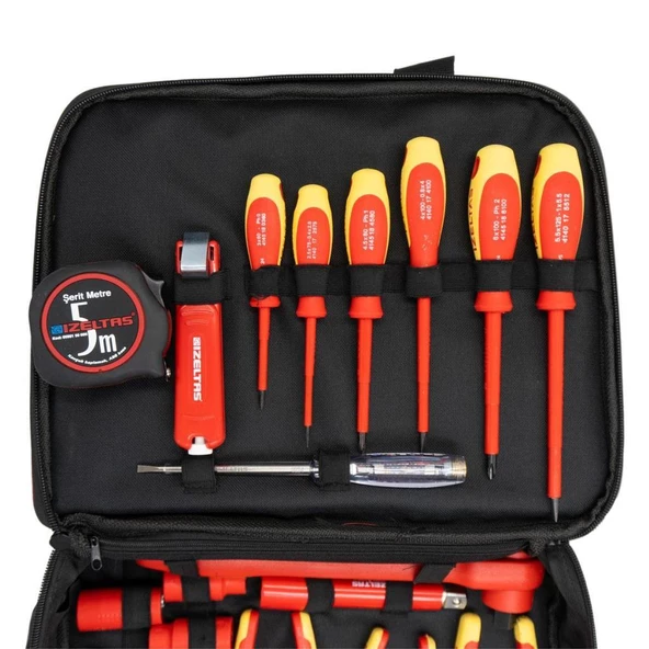 İzeltaş Elektro Takım Çantası 24 Parça - 2