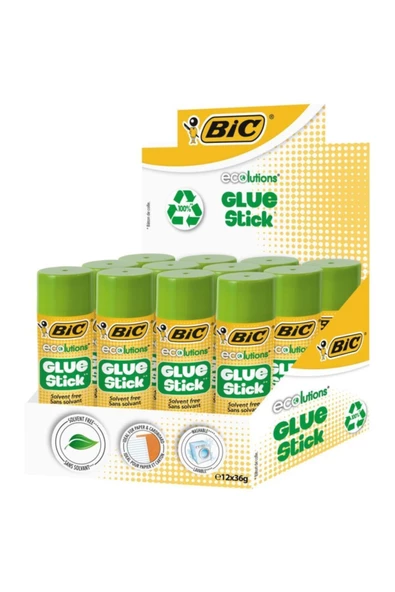 Eco Glue Stick Yapıştırıcı 36 Gram Solventsiz (12 Li Kutu) 9192541