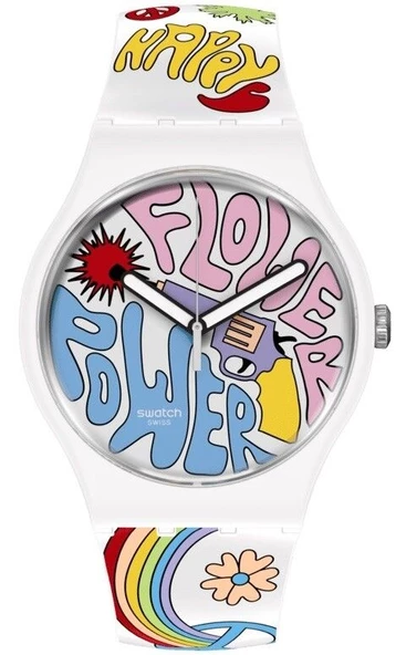 Swatch SO32W107 Unisex Kol Saati